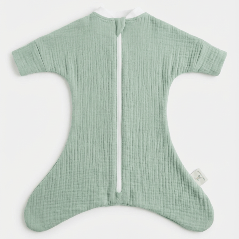 Sparset Wombi Newborn Musselin + Musselinspucktücher / Sommerschlafsack 0.5 TOG