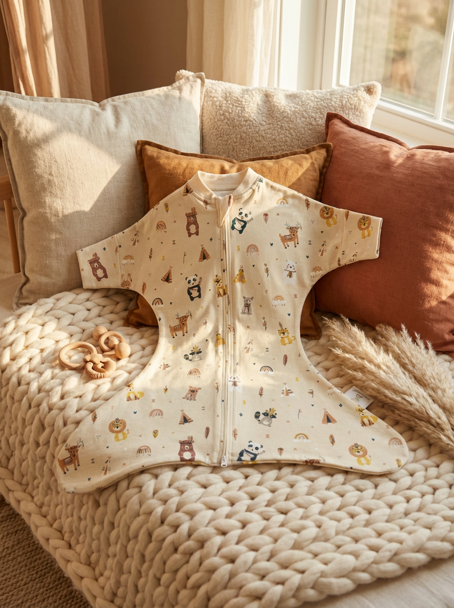 Babyschlafsack Boho Animals Wombi (1.5 TOG)