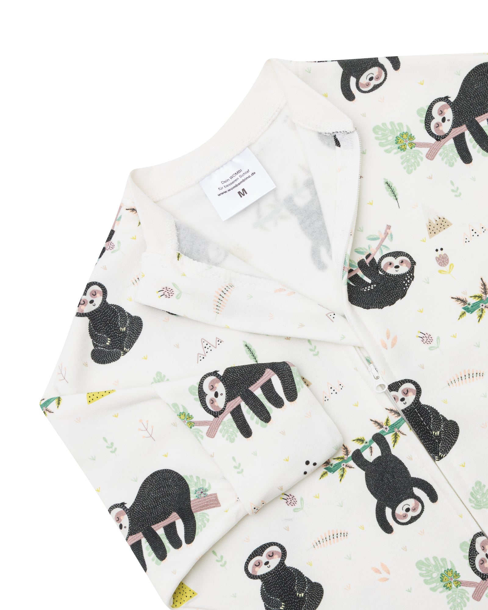 Sloth Wombi Babyschlafsack Nahaufnahme - Wombambino